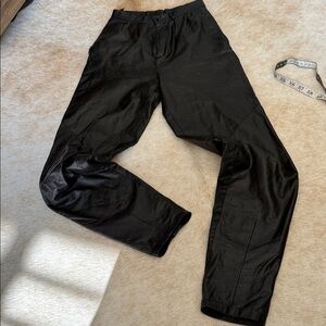 Wilsons vintage high waisted Leather pants size 4